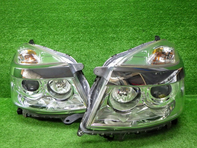 比較的綺麗 ホンダ JC1/2 ライフ 後期 ヘッドライト 左右 ハロゲン W0123 Y1 レベ付き 241008036の通販は 5,115円