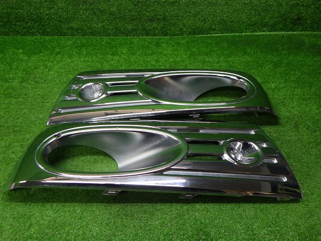 ホンダ　RK　RK6　ステップワゴン　スパーダ　メッキ　フォグカバー左右　08F56-SZW-0000　前期　241118039の通販は