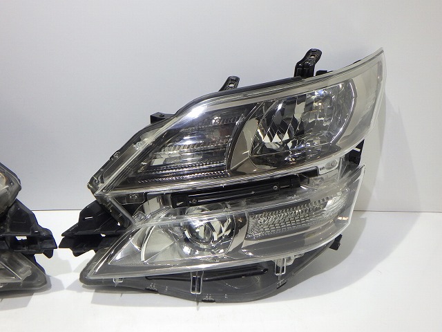 20系 ヴェルファイア ヘッドライト左右 HID ANH GGH 20/25 58-24 4 AFS 前期 81145/81185-58162 コーティング 綺麗 260610042_1