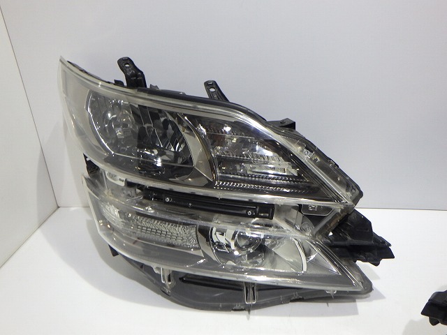 20系 ヴェルファイア ヘッドライト左右 HID ANH GGH 20/25 58-24 4 AFS 前期 81145/81185-58162 コーティング 綺麗 260610042_5