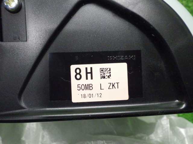 新車外し スズキ MF33S MRワゴン 84702-50MB1-ZKT 左ドアミラー 8ピン 221121045