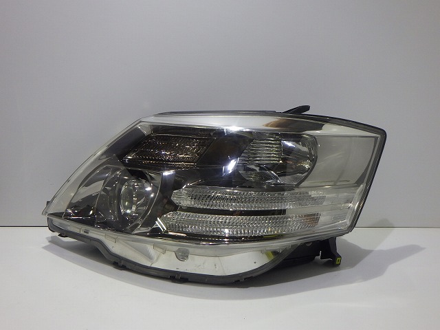 10 アルファード 左ヘッドライト HID ANH MNH10/15 後期 58-17 7 81185-58070 コーティング 綺麗 260218246