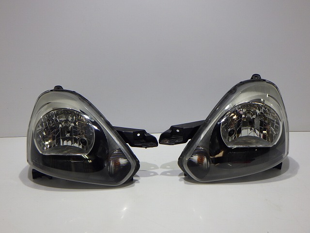 ミライース ヘッドライト左右 ハロゲン LA300S LA310S 100-51090 後期 81110-B2721 81150-B2761 コーティング 美品 260610047