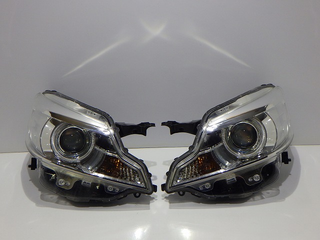 スペーシア カスタム ヘッドライト左右 HID MK32S MK42S 1872 N6 35100/35300-81M65 コーティング 綺麗 260206048