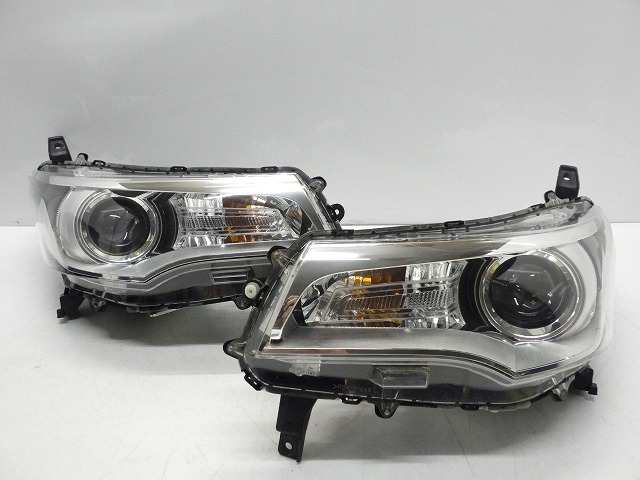 ★コーティング　B21W　デイズ　EKカスタム　ヘッドライト　左右　HID　W1048　230529051