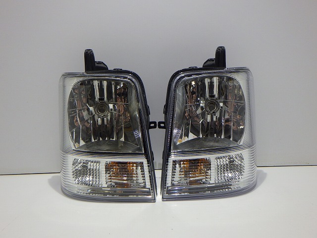 エブリィ ヘッドライト左右 ハロゲン DA64V LE04H6129/G6129 35120/35320-68H51 コーティング 綺麗 260306058