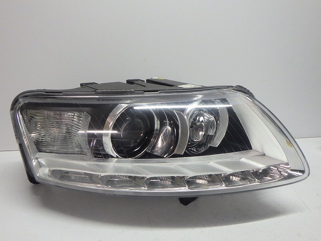 アウディ　A6　ヘッドライト　左右　4F　後期　4F0941004/4F0941003　美品　260611236_4