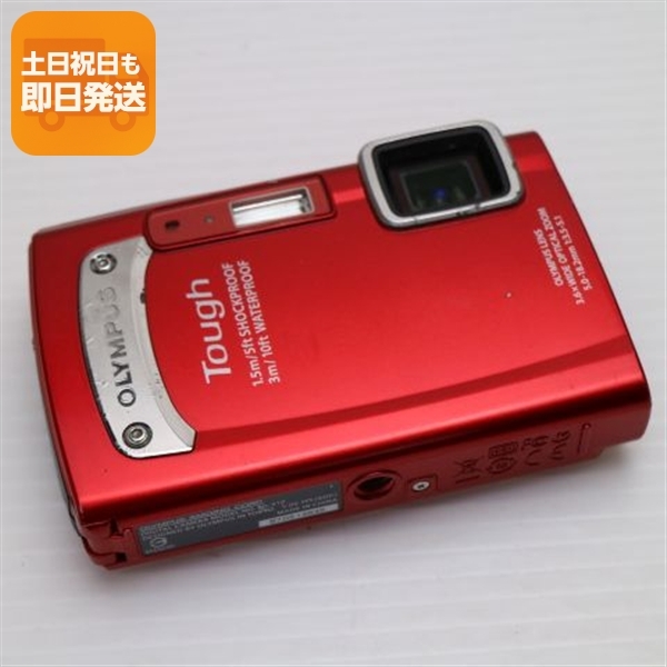 美品 TG-310 レッド 中古本体 安心保証 即日発送 OLYMPUS デジカメ デジタルカメラ 本体
