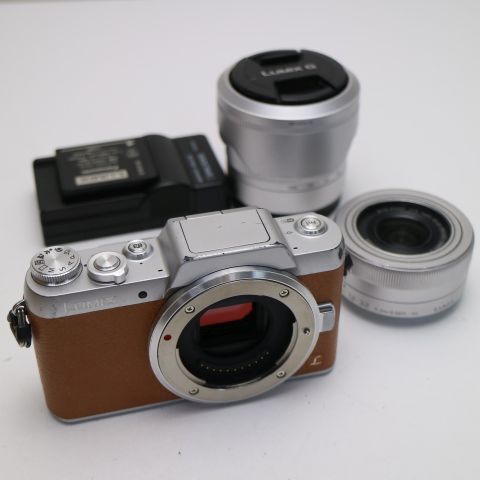 美品 DMC-GF7W ブラウン 中古本体 安心保証 即日発送 ミラーレス一眼 Panasonic LUMIX 本体