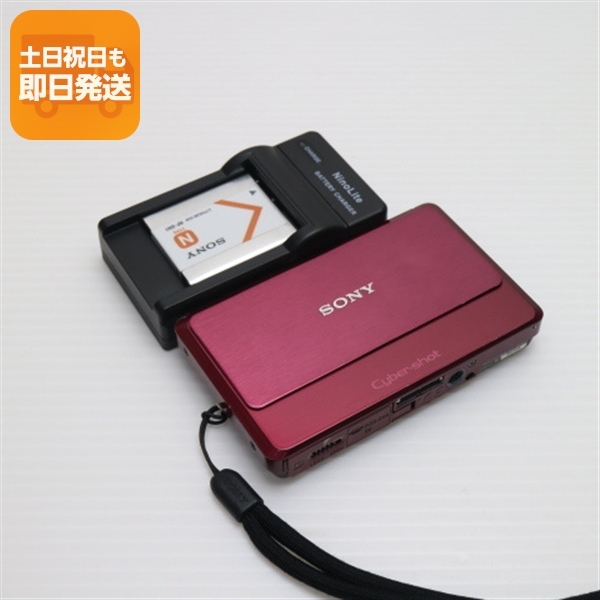 美品 Cyber-shot DSC-TX7 レッド 中古本体 安心保証 即日発送 SONY デジカメ デジタルカメラ 本体