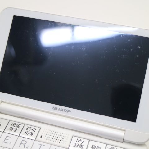 美品 Brain PW-SH7 ブレーン ホワイト 電子辞書 SHARP 安心保証_2