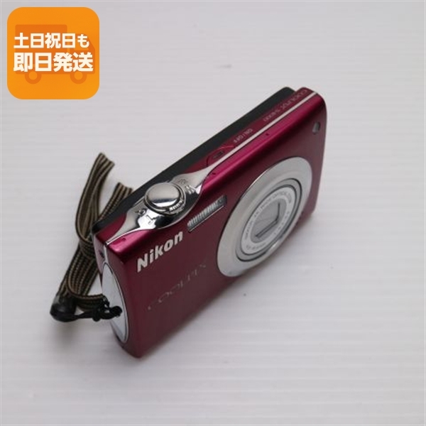 美品 COOLPIX S4000 ルビーレッド 中古本体 安心保証 即日発送 Nikon デジカメ デジタルカメラ 本体
