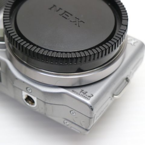 美品 NEX-5 シルバー ボディ 中古本体 安心保証 即日発送 SONY デジタル一眼 本体_2