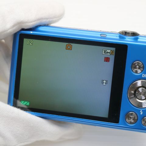 超美品 EX-ZS12 ブルー 中古本体 安心保証 即日発送 デジカメ CASIO デジタルカメラ 本体_2