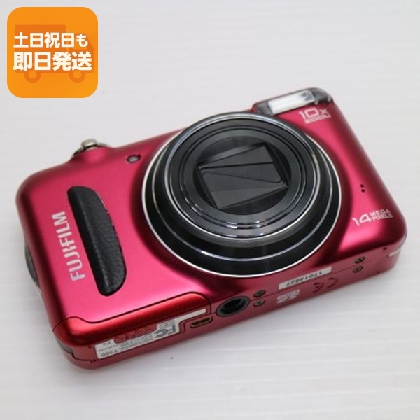 新品同様 FinePix T300 レッド 中古本体 安心保証 即日発送 FUJIFILM デジカメ デジタルカメラ 本体