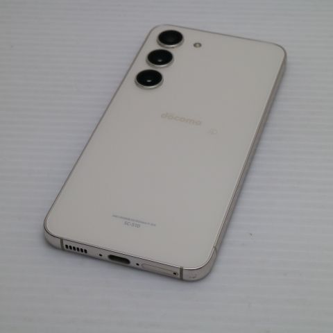 美品 SC-51D Galaxy S23 クリーム DoCoMo スマホ SAMSUNG 即日発送 土日祝発送OK_1