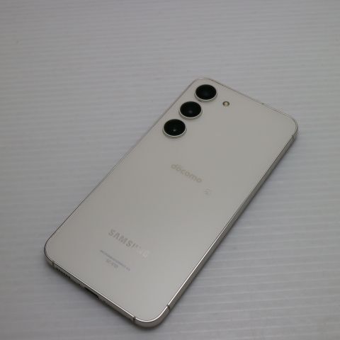 美品 SC-51D Galaxy S23 クリーム DoCoMo スマホ SAMSUNG 即日発送 土日祝発送OK_1