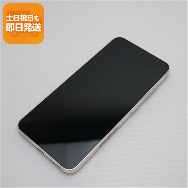 美品 SC-51D Galaxy S23 クリーム DoCoMo スマホ SAMSUNG 即日発送 土日祝発送OK
