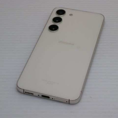 美品 SC-51D Galaxy S23 クリーム DoCoMo スマホ SAMSUNG 即日発送 土日祝発送OK_1