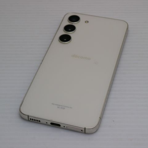 美品 SC-51D Galaxy S23 クリーム DoCoMo スマホ SAMSUNG 即日発送 土日祝発送OK_1