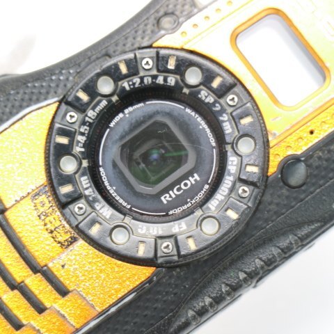 良品中古 WG-5 GPS オレンジ 中古本体 安心保証 即日発送 コンデジ RICOH 本体_2