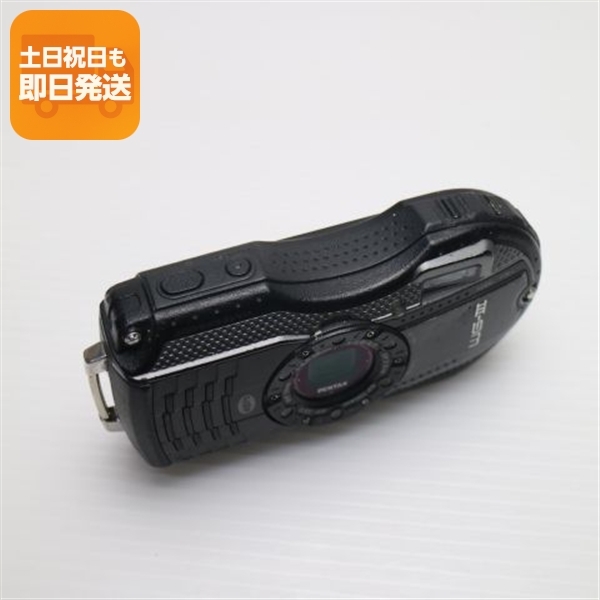 良品中古 WG-3 ブラック 中古本体 安心保証 即日発送 デジカメ PENTAX 本体