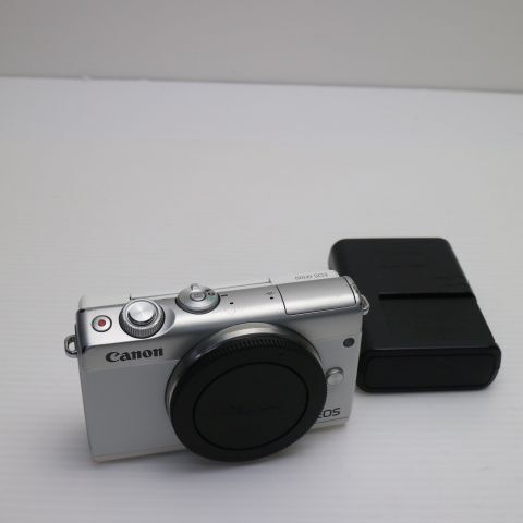 美品 EOS M100 ホワイト 安心保証 即日発送 Canon ミラーレス一眼カメラ デジタルカメラ