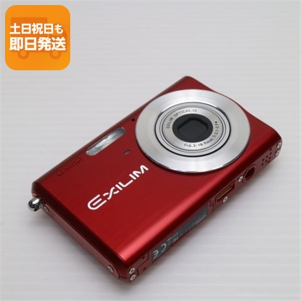 超美品 EX-Z60 レッド 中古本体 安心保証 即日発送 CASIO EXILIM デジカメ 本体