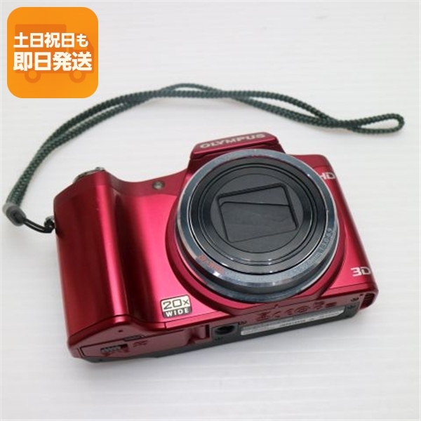 良品中古 SZ-11 レッド 中古本体 安心保証 即日発送 OLYMPUS デジカメ デジタルカメラ 本体
