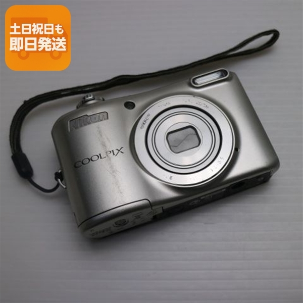 美品 COOLPIX L28 シルバー 中古本体 安心保証 即日発送 デジカメ Nikon 本体