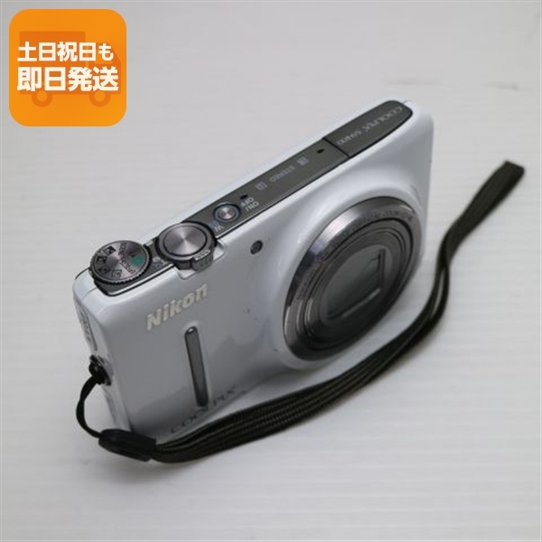 美品 COOLPIX S9400 エレガントホワイト 中古本体 安心保証 即日発送 デジカメ Nikon 本体