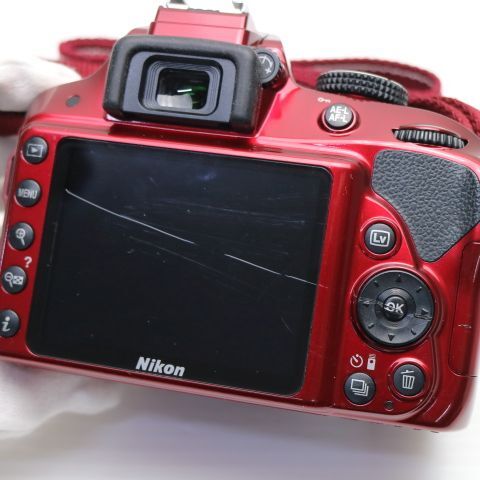 良品中古 Nikon D3300 レッド 安心保証 即日発送 Nikon デジタル一眼カメラ デジタルカメラ_2