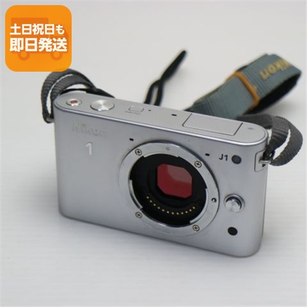 美品 Nikon 1 J1 ボディ シルバー 中古本体 安心保証 即日発送 ミラーレス一眼 ニコン 本体