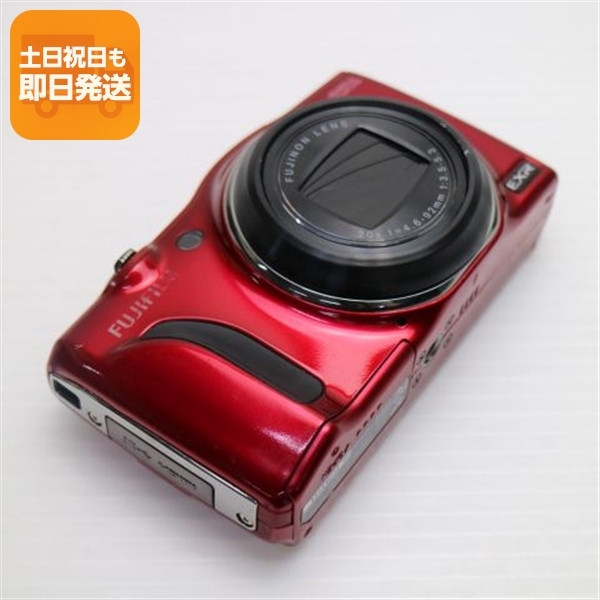 美品 FinePix F770EXR レッド 中古本体 安心保証 即日発送 デジカメ FUJIFILM デジタルカメラ 本体