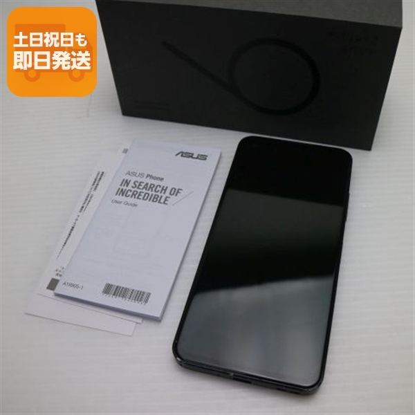 良品中古 Zenfone 9 128GB ミッドナイトブラック SIMフリー スマホ ASUS 即日発送 土日祝発送OK