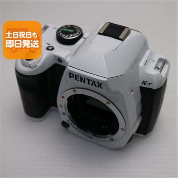 超美品 PENTAX K-r ホワイト×ブラック 中古本体 安心保証 即日発送 PENTAX デジタル一眼 本体