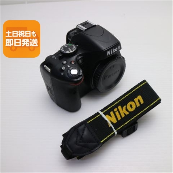 超美品 Nikon D5100 ブラック ボディ 中古本体 安心保証 即日発送 Nikon デジタル一眼 本体