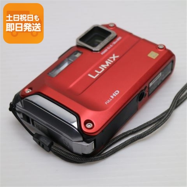 美品 DMC-FT3 スパーキーレッド 中古本体 安心保証 即日発送 Panasonic LUMIX デジカメ 本体