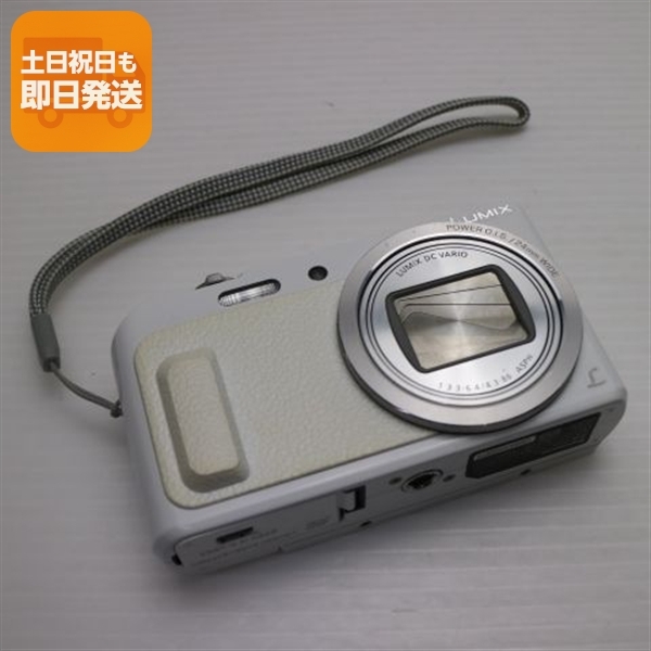 美品 DMC-TZ57 ホワイト 中古本体 安心保証 即日発送 コンデジ Panasonic LUMIX 本体