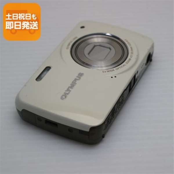 美品 VH-210 ホワイト 中古本体 安心保証 即日発送 デジカメ OLYMPUS デジタルカメラ 本体