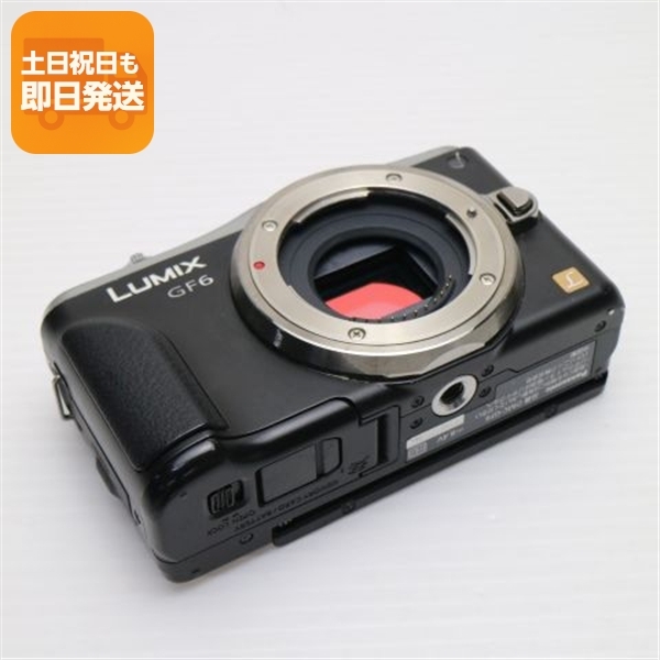 美品 DMC-GF6 LUMIX ブラック 中古本体 安心保証 即日発送 ミラーレス一眼 Panasonic 本体