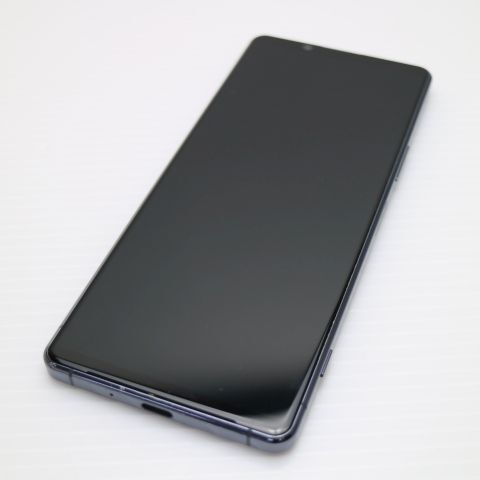 美品 SO-51A Xperia 1 II パープル スマホ 白ロム 中古