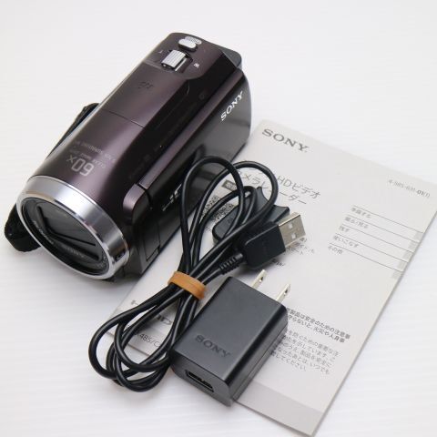超美品 HDR-CX675 ボルドーブラウン 中古本体 安心保証 即日発送 デジビデ SONY 本体