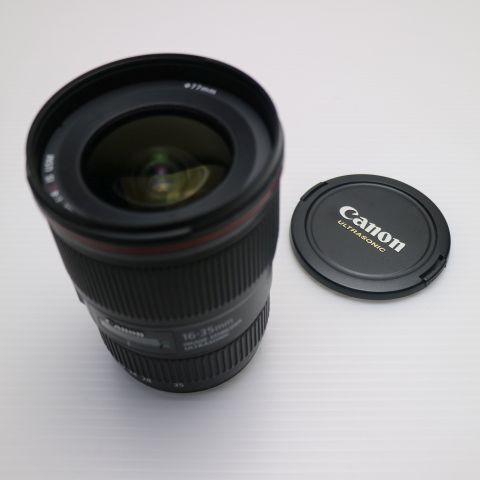 超美品 キャノン EF16-35mm F4L IS USM 広角ズームレンズ EF