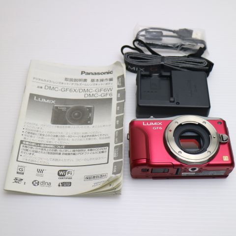 LUMIX DMC-GF6 レッド 概要 デジタル一眼カメラ/ボディ DMC-GF6 | LUMIX（ルミックス