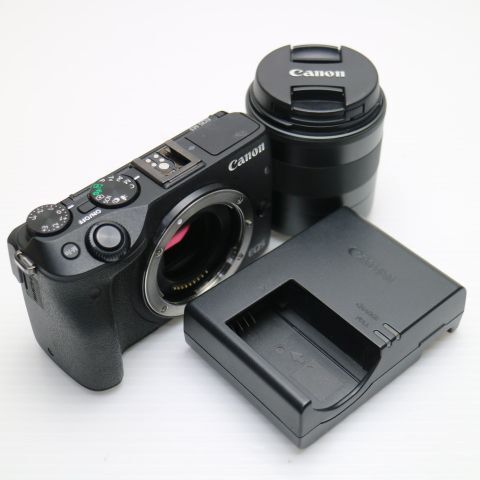 超美品 EOS M3 レンズキット ブラック 中古本体 安心保証 即日