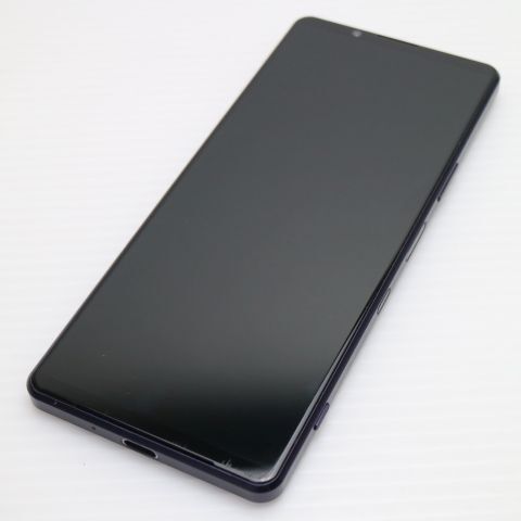 美品 Xperia 1 III SOG03 フロストパープル 白ロム 本体 即日発送 土日祝発送OK