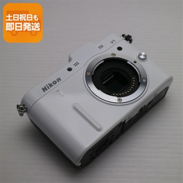 超美品 Nikon 1 V1 ボディ ホワイト 中古本体 安心保証 即日発送 ミラーレス一眼 ニコン 本体 12,160円