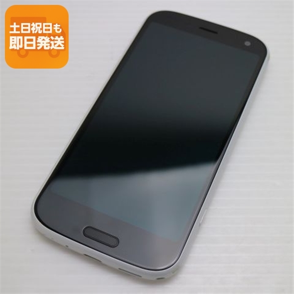 美品 F-52B らくらくスマートフォン ホワイト スマホ 白ロム 本体 即日発送 土日祝発送OK