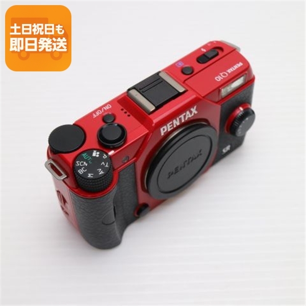美品 PENTAX Q10 レッド ボディ 中古本体 安心保証 即日発送 デジ1 PENTAX デジタルカメラ 本体 11,692円